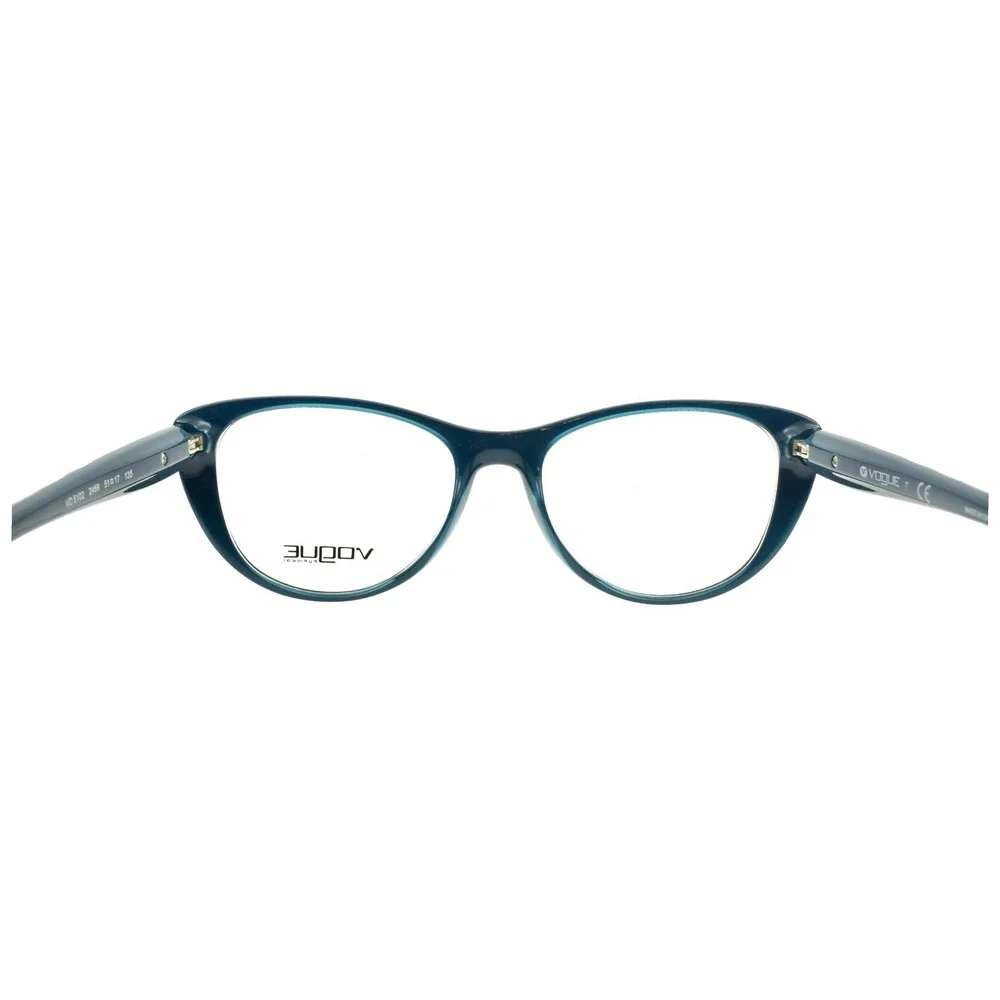 Vogue VO 5102 2469 Women's Eyeglasses Frames Cat Eye 51-17-135 Petroleum